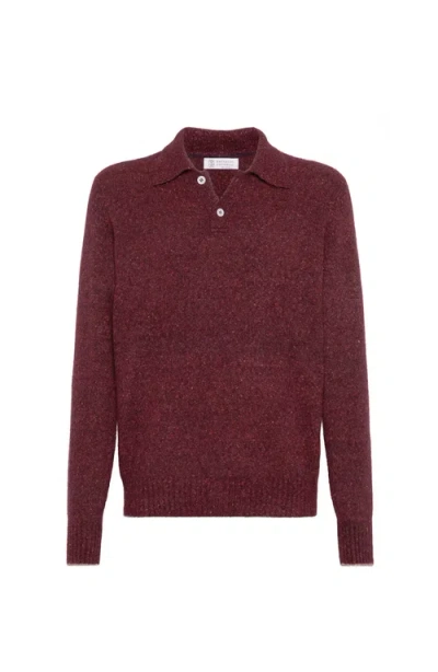 BRUNELLO CUCINELLI BRUNELLO CUCINELLI FLECKED POLO SHIRT