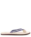 Brunello Cucinelli Ivory Pool Slides In Beige