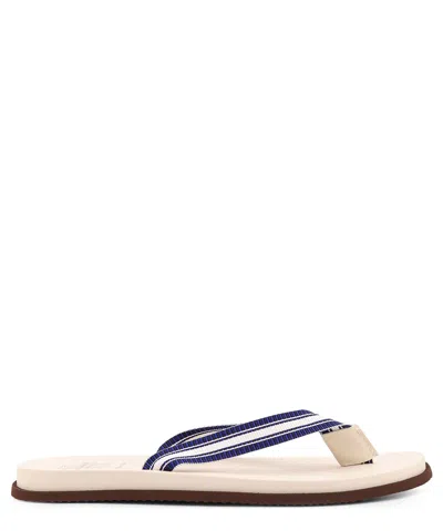 Brunello Cucinelli Ivory Pool Slides In Multi