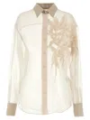 Brunello Cucinelli Women 'flora Appliqué' Shirt