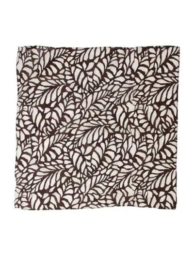 Pre-owned Brunello Cucinelli Floral Print Scarf