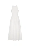 Brunello Cucinelli Pleated Sleeveless Maxi Dress