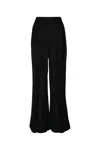 Brunello Cucinelli Fluid Linen Twill Double Pleat Wide Leg Trouser In C101