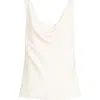 Brunello Cucinelli Fluid Twill Top In Neutral