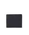 Brunello Cucinelli Bi-fold Leather Wallet In Black