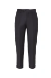 Brunello Cucinelli Formal Fit Trousers In Anthracite