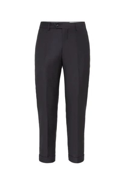 Brunello Cucinelli Formal Fit Trousers In Anthracite
