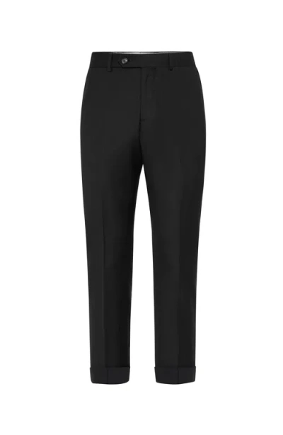 Brunello Cucinelli Formal Fit Trousers In Black