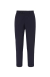 Brunello Cucinelli Formal Fit Trousers In Navy Blue