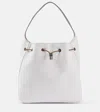 Brunello Cucinelli Cotton-linen Bc Duo Bucket Bag In Chalk
