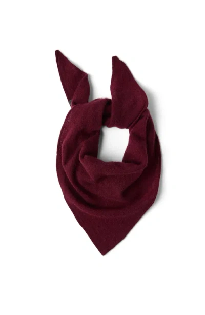Brunello Cucinelli Foulard With Monili In Red