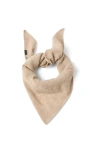 Brunello Cucinelli Foulard With Monili In Neutral