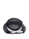 Brunello Cucinelli Frayed-brim Hat In Black