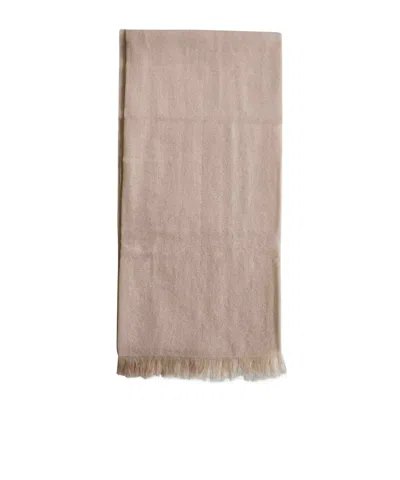BRUNELLO CUCINELLI BRUNELLO CUCINELLI FRAYED EDGE SCARF