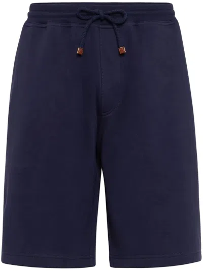 BRUNELLO CUCINELLI FRENCH TERRY BERMUDA SHORTS