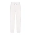 Brunello Cucinelli French Terry Sweatpants In White