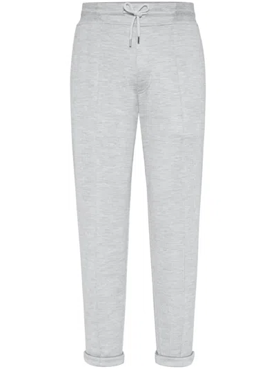 BRUNELLO CUCINELLI FRENCH TERRY TRACK PANTS