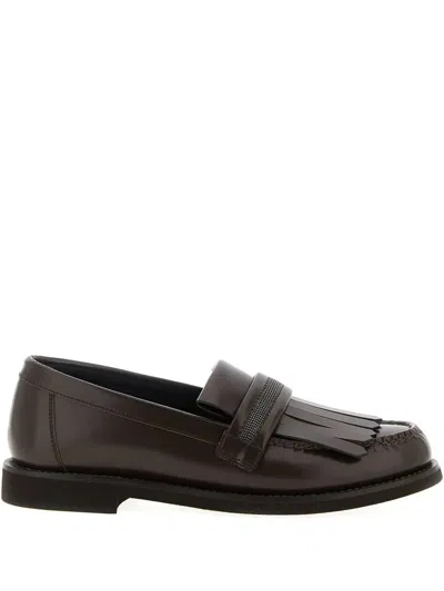 Brunello Cucinelli Fringe Loafer
