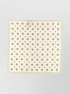 Brunello Cucinelli Fringed Geometric Pattern Pocket Clutch