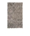 Brunello Cucinelli Metallic-detail Bobble Scarf In Gray