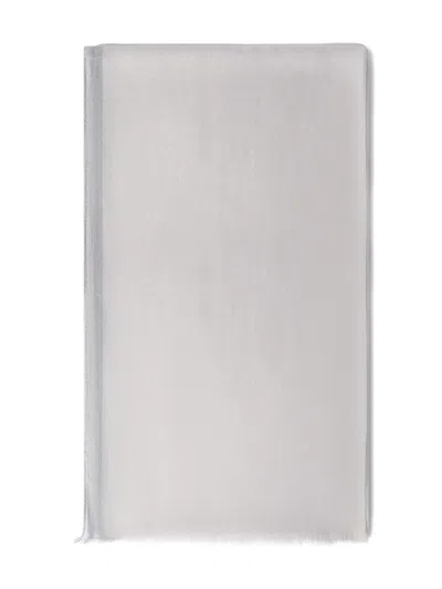 BRUNELLO CUCINELLI FRINGED SCARF