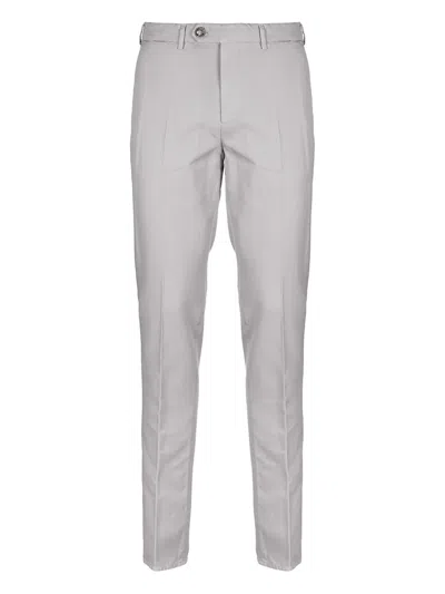 Brunello Cucinelli Front-pleat Pants In Gray
