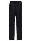 Brunello Cucinelli Double-pleat Virgin-wool Trousers In Black
