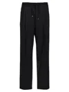 Brunello Cucinelli Double-pleat Virgin-wool Trousers In Black