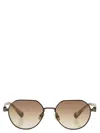 Brunello Cucinelli Full Frame Sunglasses In Brown