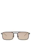 Brunello Cucinelli Full Frame Sunglasses In Black