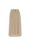 Brunello Cucinelli Full Skirt With Monili