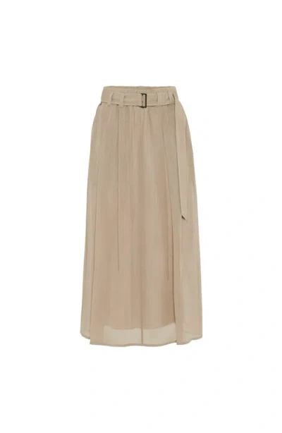 Brunello Cucinelli Full Skirt With Monili