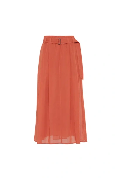 Brunello Cucinelli Full Skirt With Monili