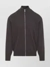 Brunello Cucinelli Full Zip Cashmere Cardigan In Brown