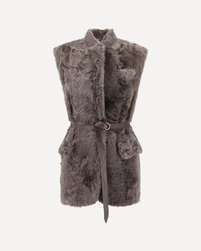 Brunello Cucinelli Fur Vest