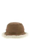 Brunello Cucinelli Fuzzy Bucket Hat In Brown