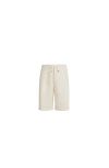Brunello Cucinelli Gabardine Bermuda Shorts In White
