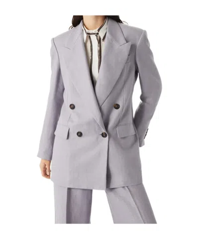 BRUNELLO CUCINELLI BRUNELLO CUCINELLI DOUBLE-BREASTED LONG-SLEEVED BLAZER