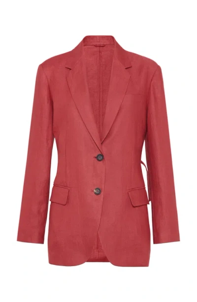 BRUNELLO CUCINELLI BRUNELLO CUCINELLI GABARDINE BLAZER