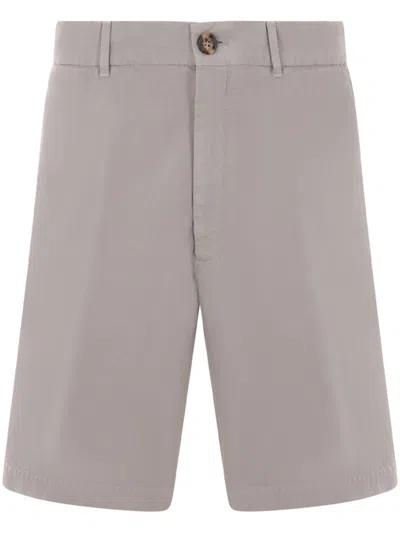 BRUNELLO CUCINELLI GABARDINE SHORTS