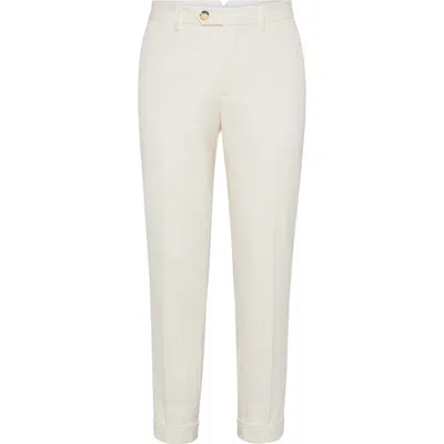 BRUNELLO CUCINELLI BRUNELLO CUCINELLI GABARDINE TROUSERS