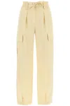 BRUNELLO CUCINELLI GABARDINE UTILITY PANTS WITH POCKETS AND