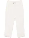 Brunello Cucinelli Gabardine-weave Trousers In White