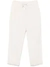 Brunello Cucinelli Gabardine-weave Trousers In Neutrals