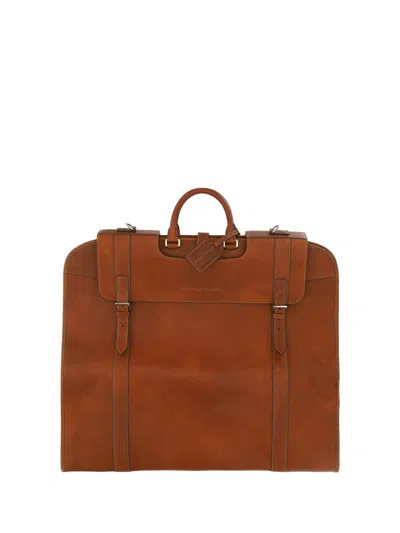 Brunello Cucinelli Garment Bag In Leather