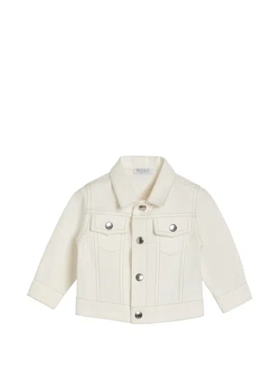 Brunello Cucinelli Garment-dyed Baby Bernie Four-pocket Jacket In Cotton And Linen Cover In Neutral