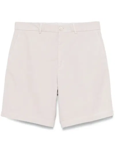 BRUNELLO CUCINELLI GARMENT-DYED BERMUDA SHORTS IN TWISTED COTTON GABAR