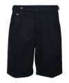 Brunello Cucinelli Men's Bermuda T.capo Shorts In Black