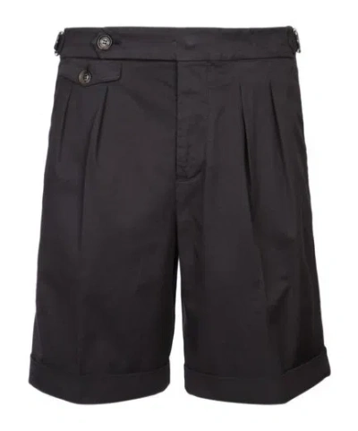 BRUNELLO CUCINELLI BRUNELLO CUCINELLI GARMENT-DYED GABARDINE BERMUDA SHORTS