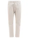 Brunello Cucinelli Logo Patch Slim Jeans